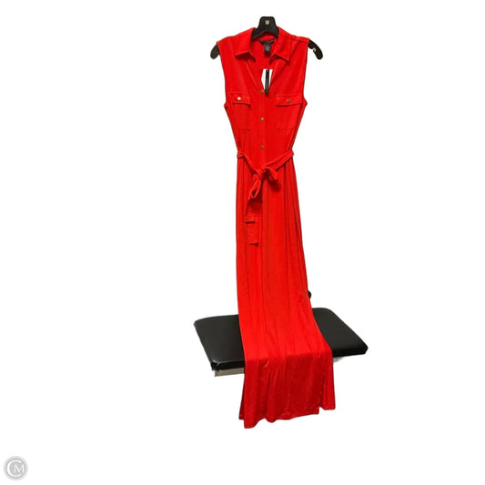 Dress Casual Maxi By Grace Elements In Red, Size: M