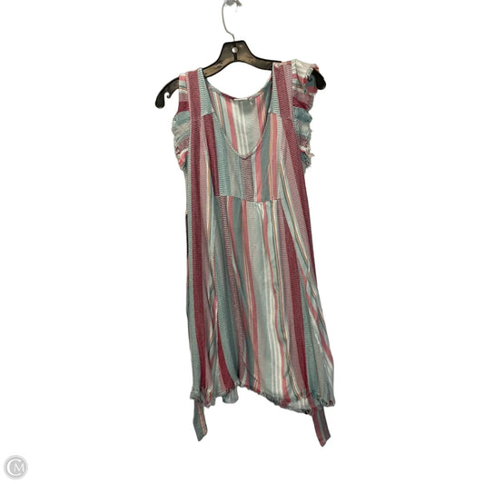 Dress Casual Short By True Craft In Blue & Pink, Size: S
