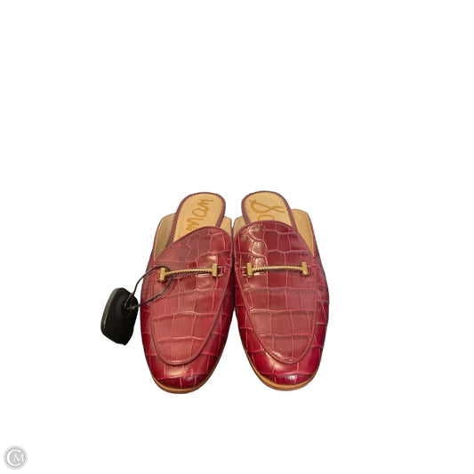Shoes Flats By Sam Edelman In Red, Size: 8