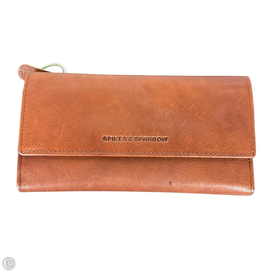 Wallet Leather By Clothes Mentor, Size: Medium