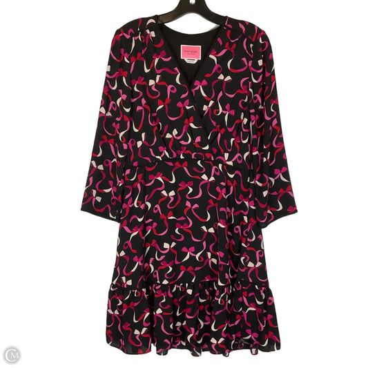 Dress Designer By Kate Spade In Black & Pink, Size: 6