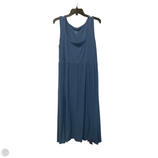 Dress Casual Maxi By A New Day In Blue, Size: L