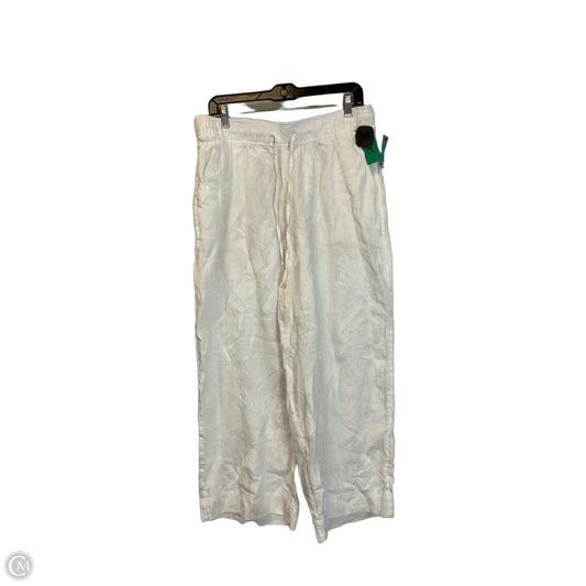 Pants Linen By Joie In White, Size: Xl