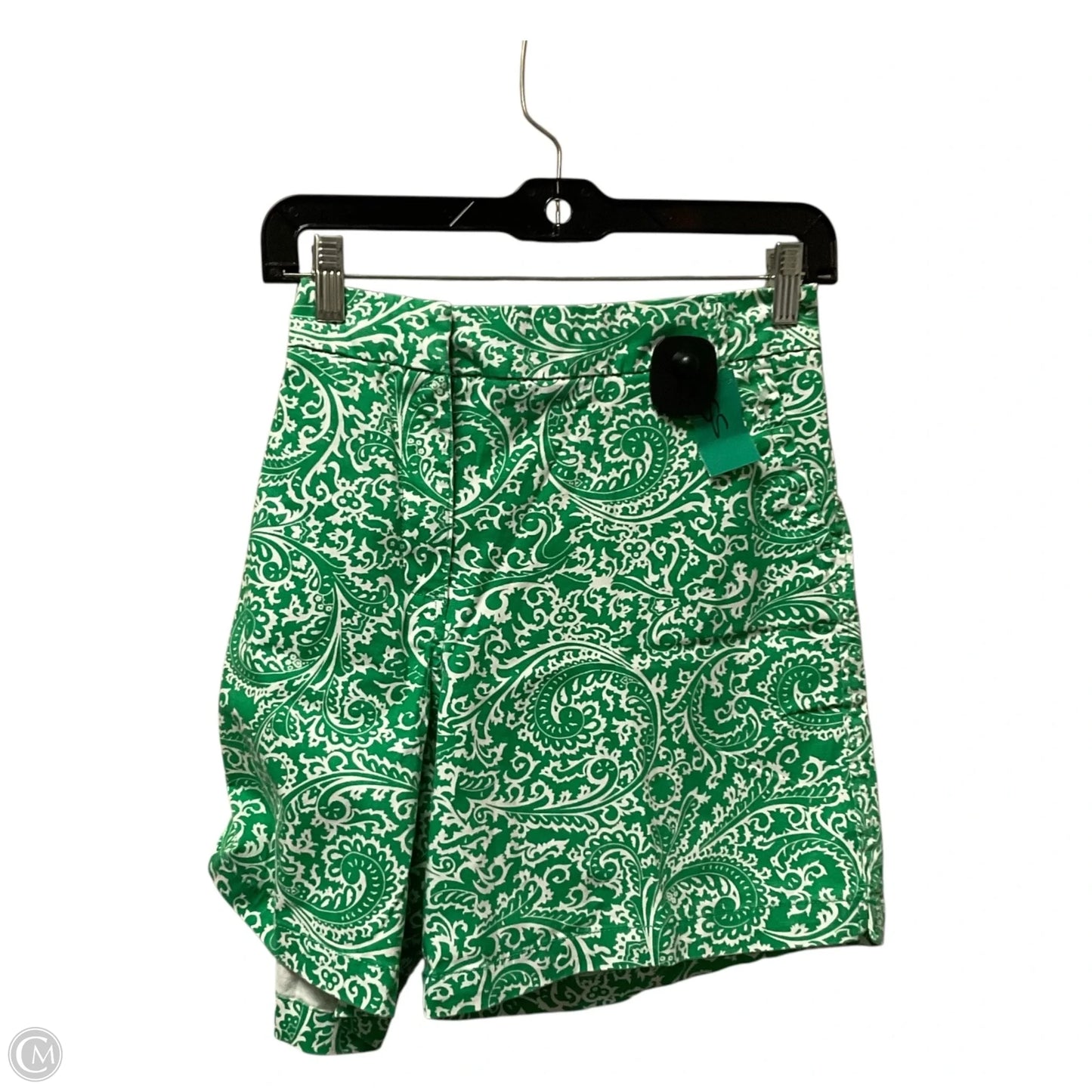 Shorts By Crown And Ivy In Green & White, Size: 14