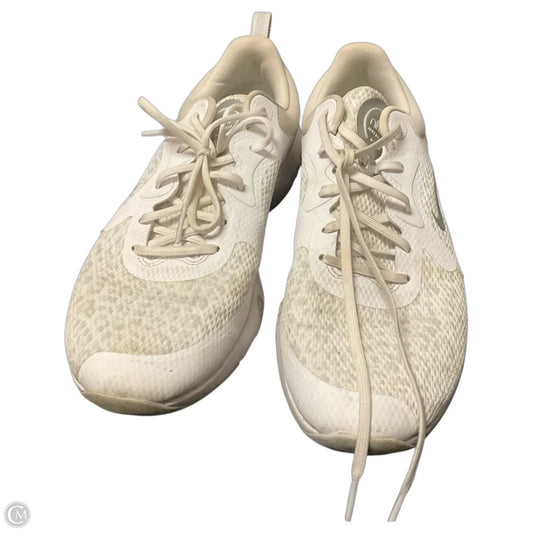 Shoes Athletic By Nike In Cream, Size: 9