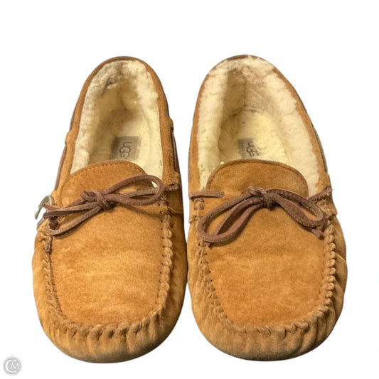 Shoes Designer By Ugg In Brown, Size: 9