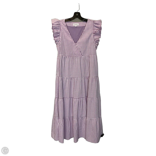 Dress Casual Maxi By Thml In Purple & White, Size: S
