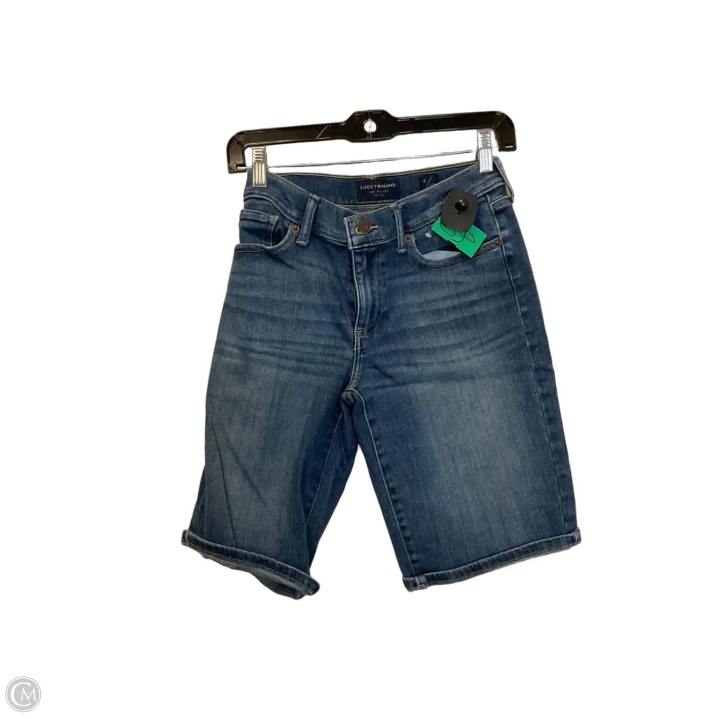 Shorts By Lucky Brand In Blue Denim, Size: 4