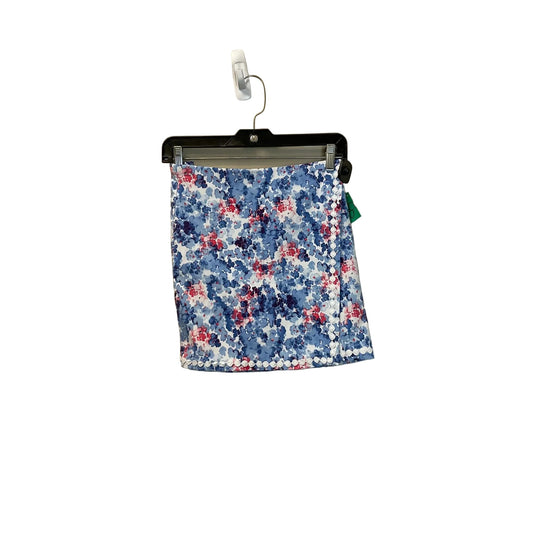 Skort By Crown And Ivy In Blue & White, Size: 6