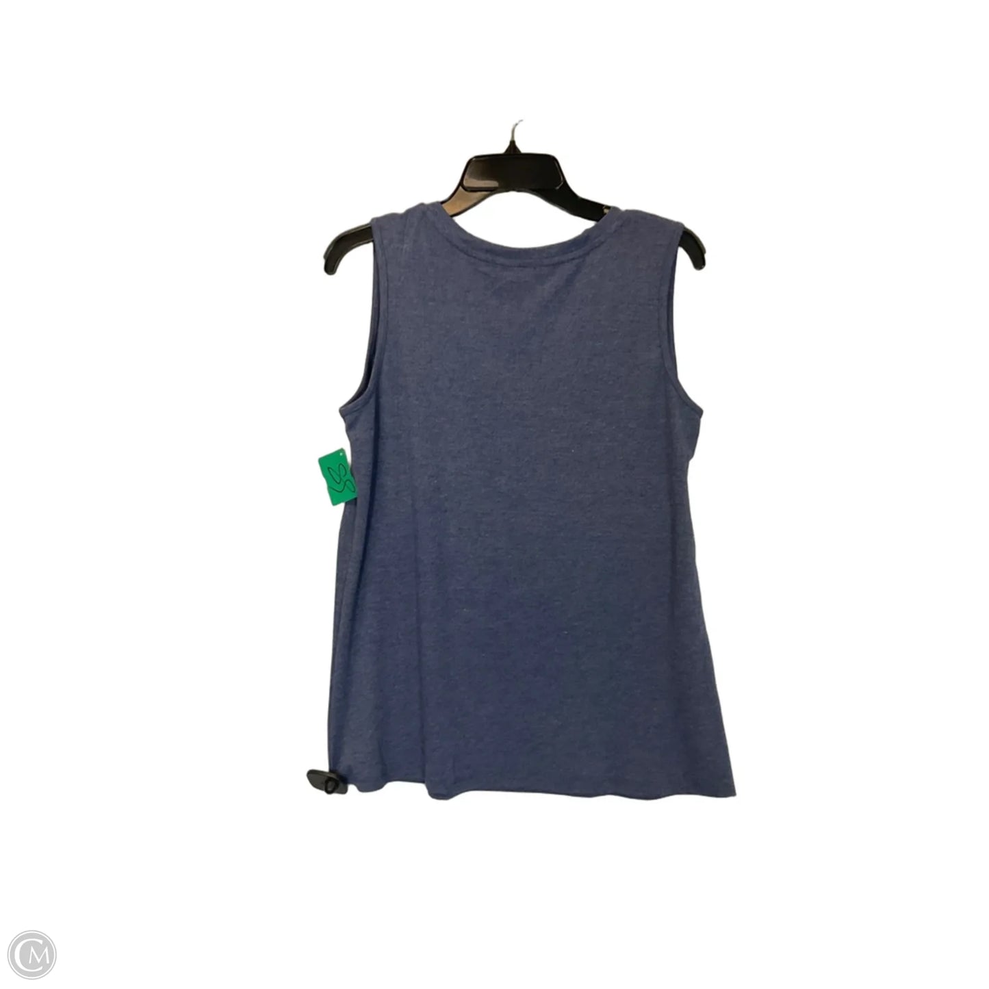 Top Sleeveless Basic By Clothes Mentor In Blue, Size: L