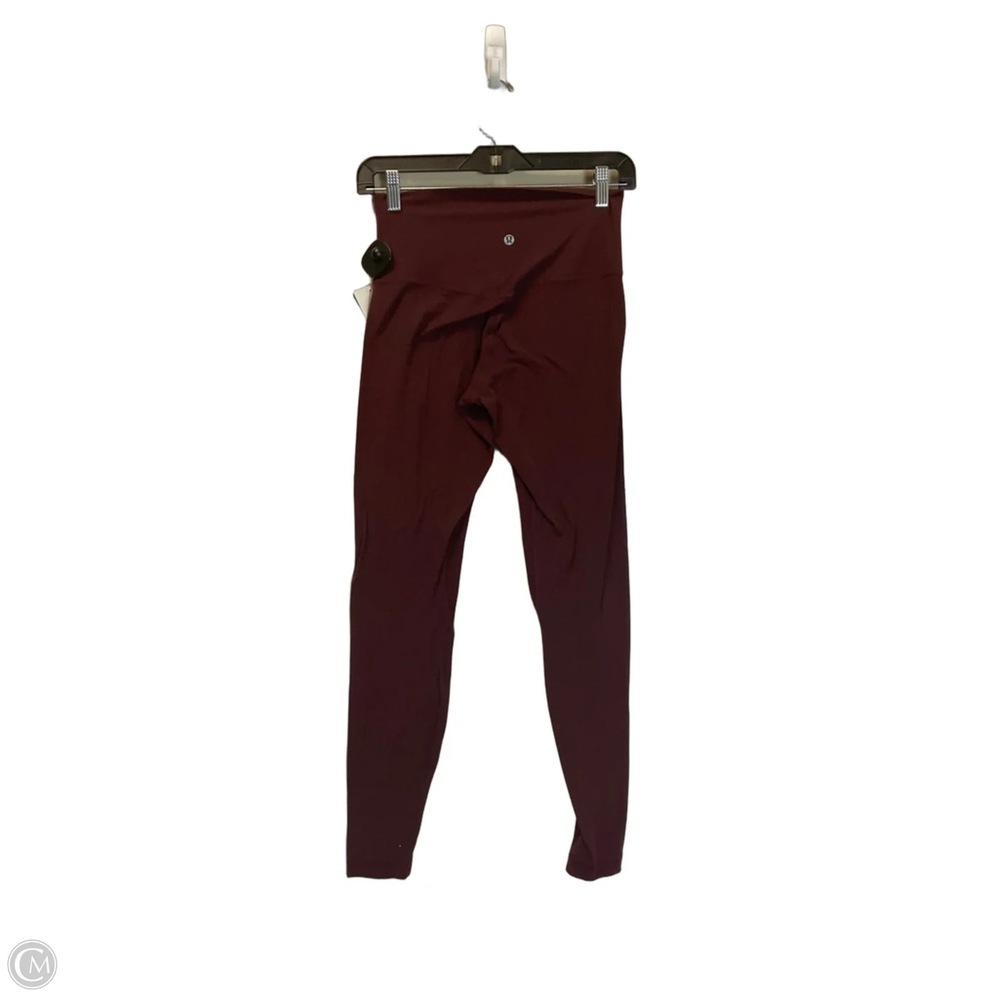 Athletic Leggings By Lululemon In Maroon, Size: 6