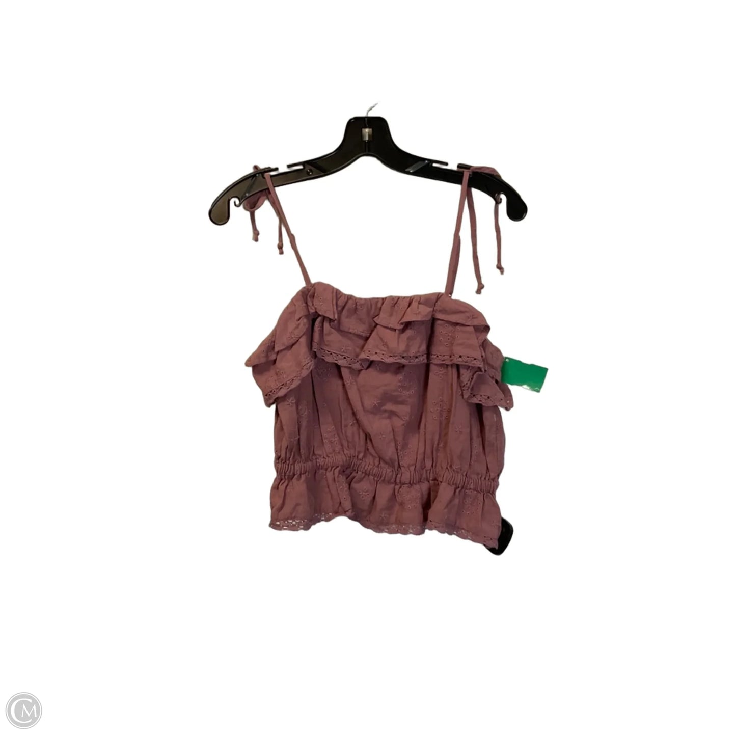 Top Sleeveless By American Eagle In Pink, Size: M