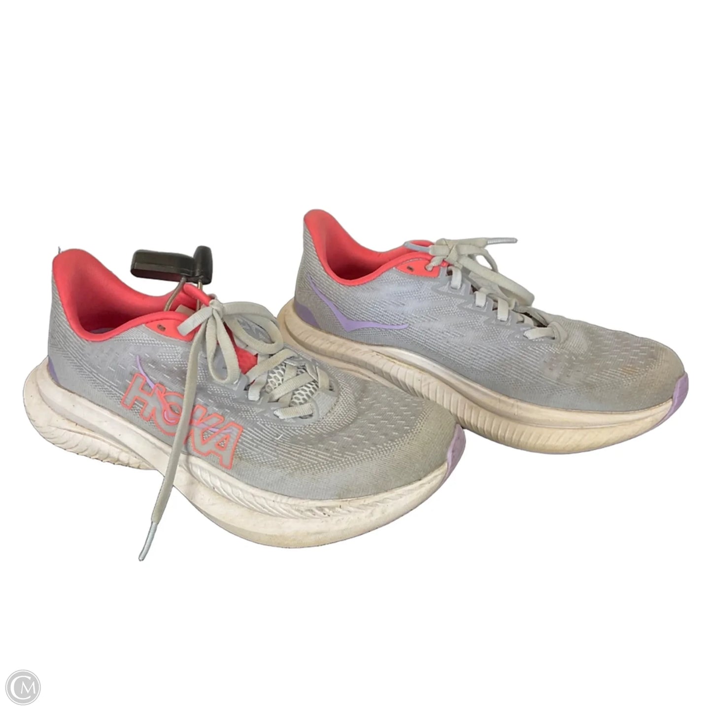 Shoes Athletic By Hoka In Grey, Size: 7.5