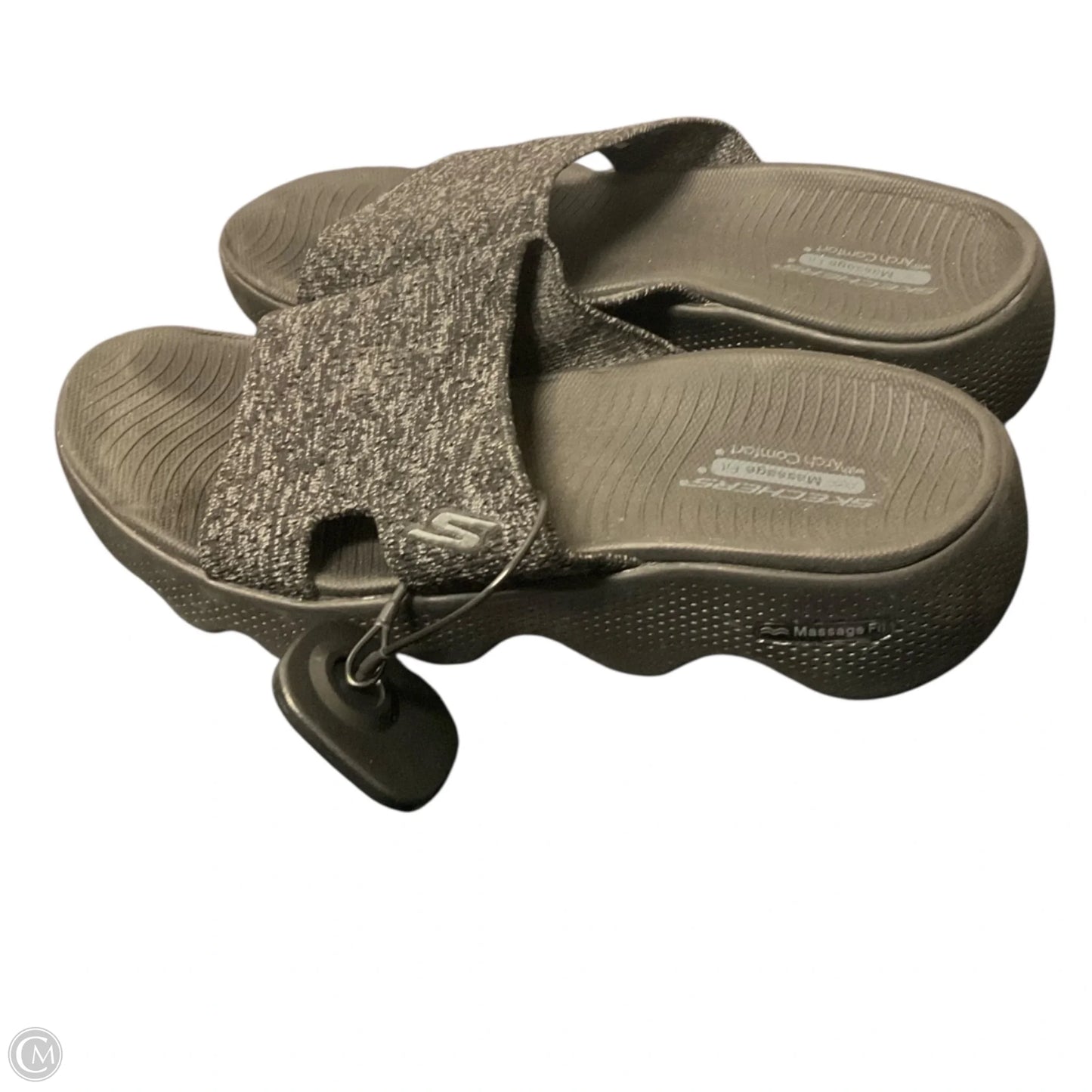 Sandals Sport By Skechers In Black, Size: 6
