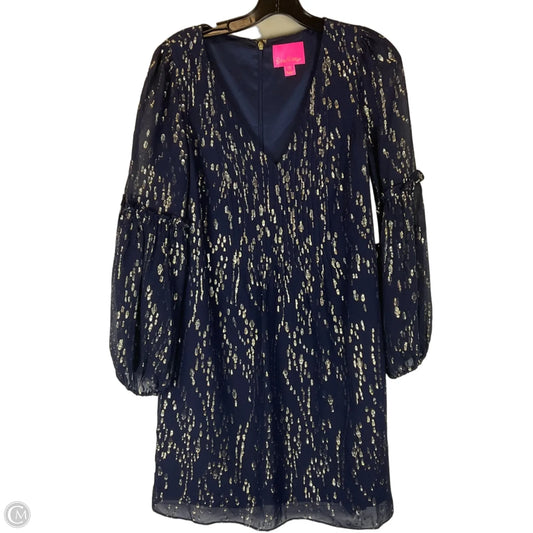 Dress Designer By Lilly Pulitzer In Navy, Size: 8
