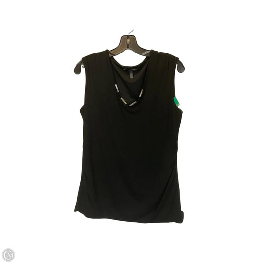 Top Sleeveless By White House Black Market In Black, Size: M