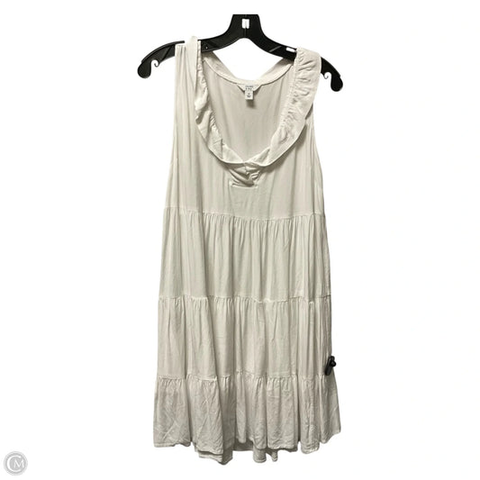 Dress Casual Midi By Crown And Ivy In White, Size: S