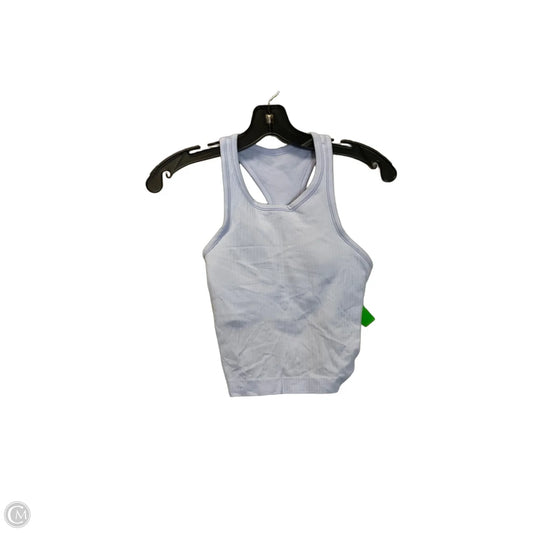 Athletic Tank Top By Lululemon In Blue, Size: 4