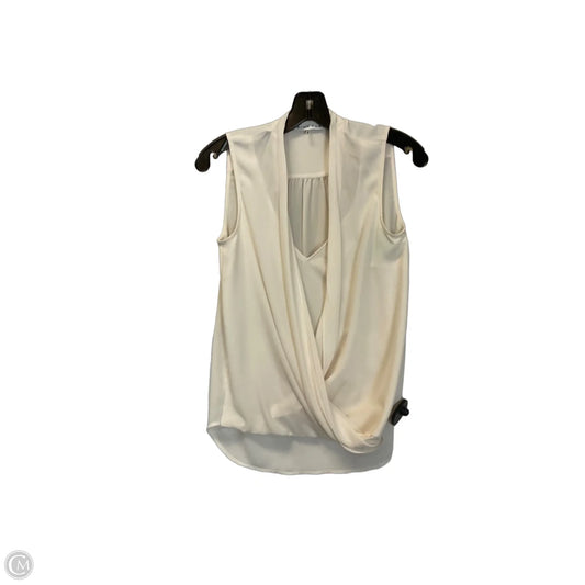 Top Sleeveless By Trina By Trina Turk In Cream, Size: S