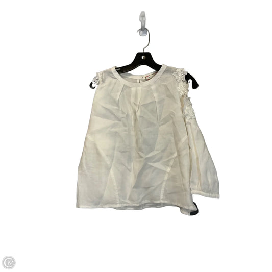 Top 3/4 Sleeve By Eri + Ali In White, Size: Xs