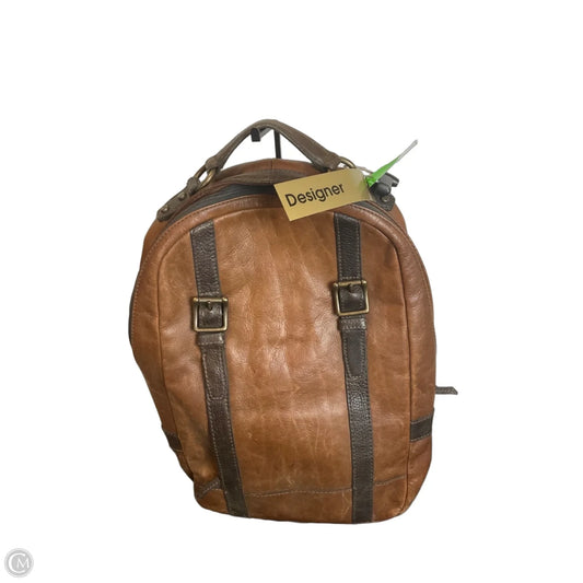 Backpack Leather By Fossil, Size: Medium