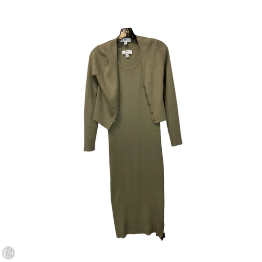 Dress Set 2pc By Magaschoni In Green, Size: S