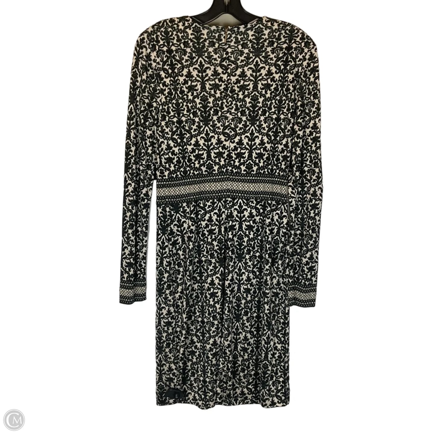 Dress Designer By Tory Burch In Black & Cream, Size: S