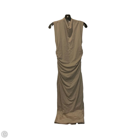 Dress Casual Maxi By Abercrombie And Fitch In Brown, Size: M