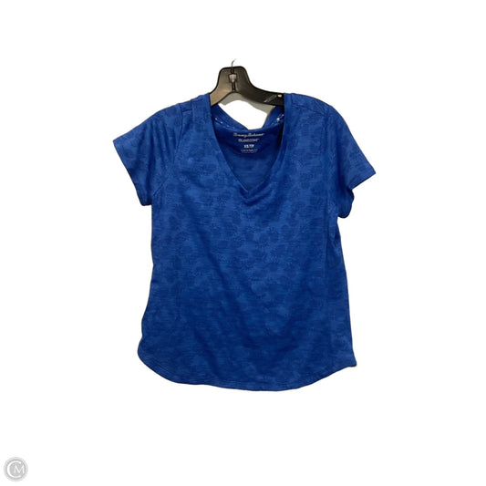 Athletic Top Short Sleeve By Tommy Bahama In Blue, Size: Xs