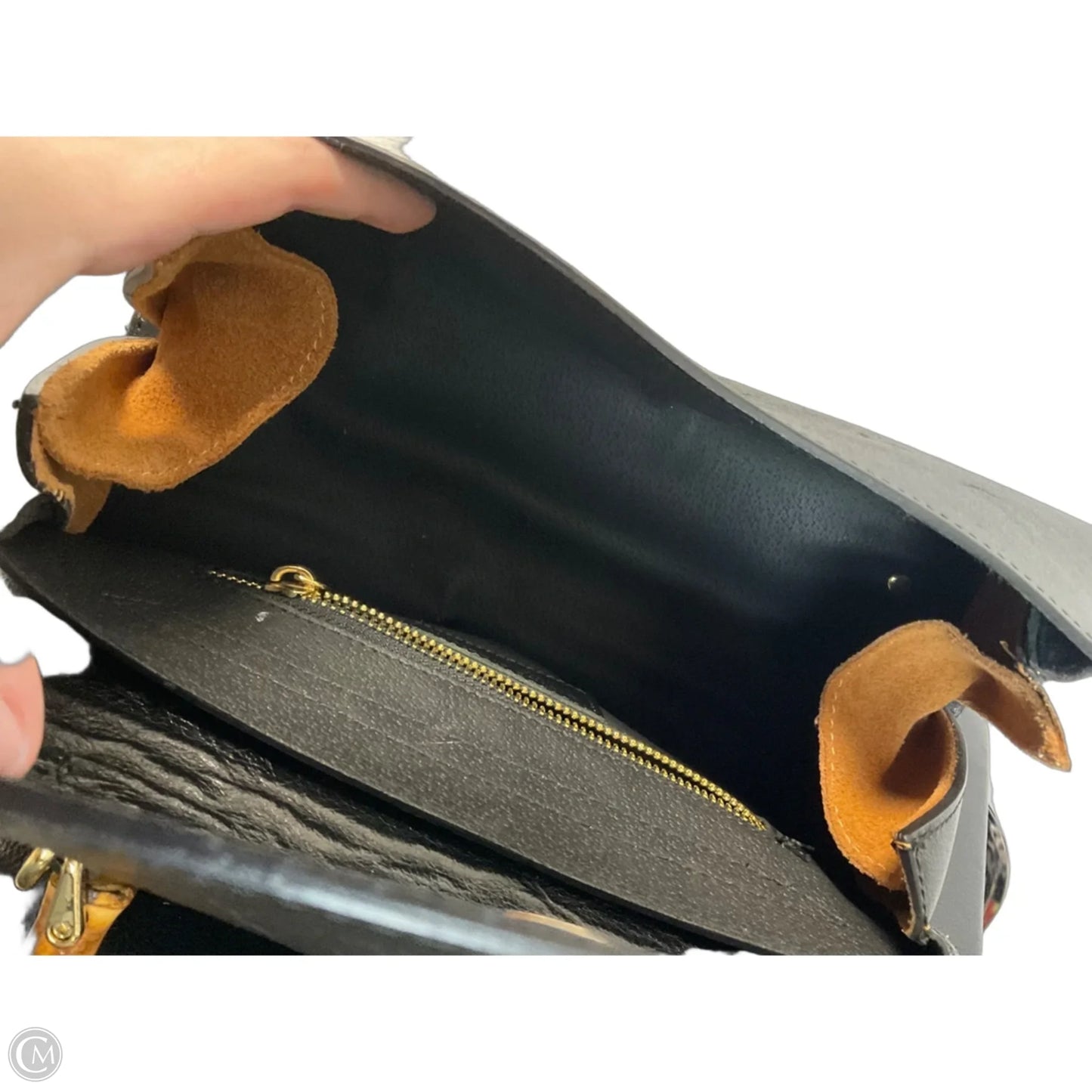 Handbag Leather By Cmc, Size: Small