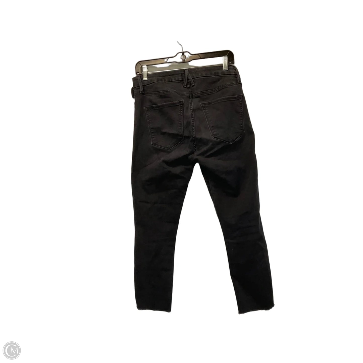 Jeans Skinny By Good American In Black Denim, Size: 6