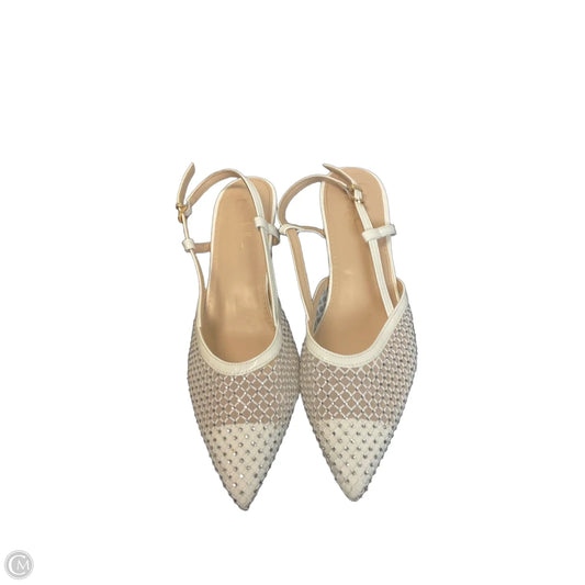 Shoes Heels Kitten By Nicole By Nicole Miller In White, Size: 8.5