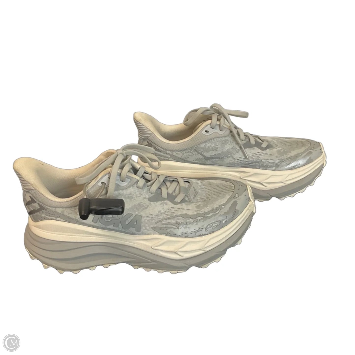 Shoes Athletic By Hoka In Grey, Size: 7