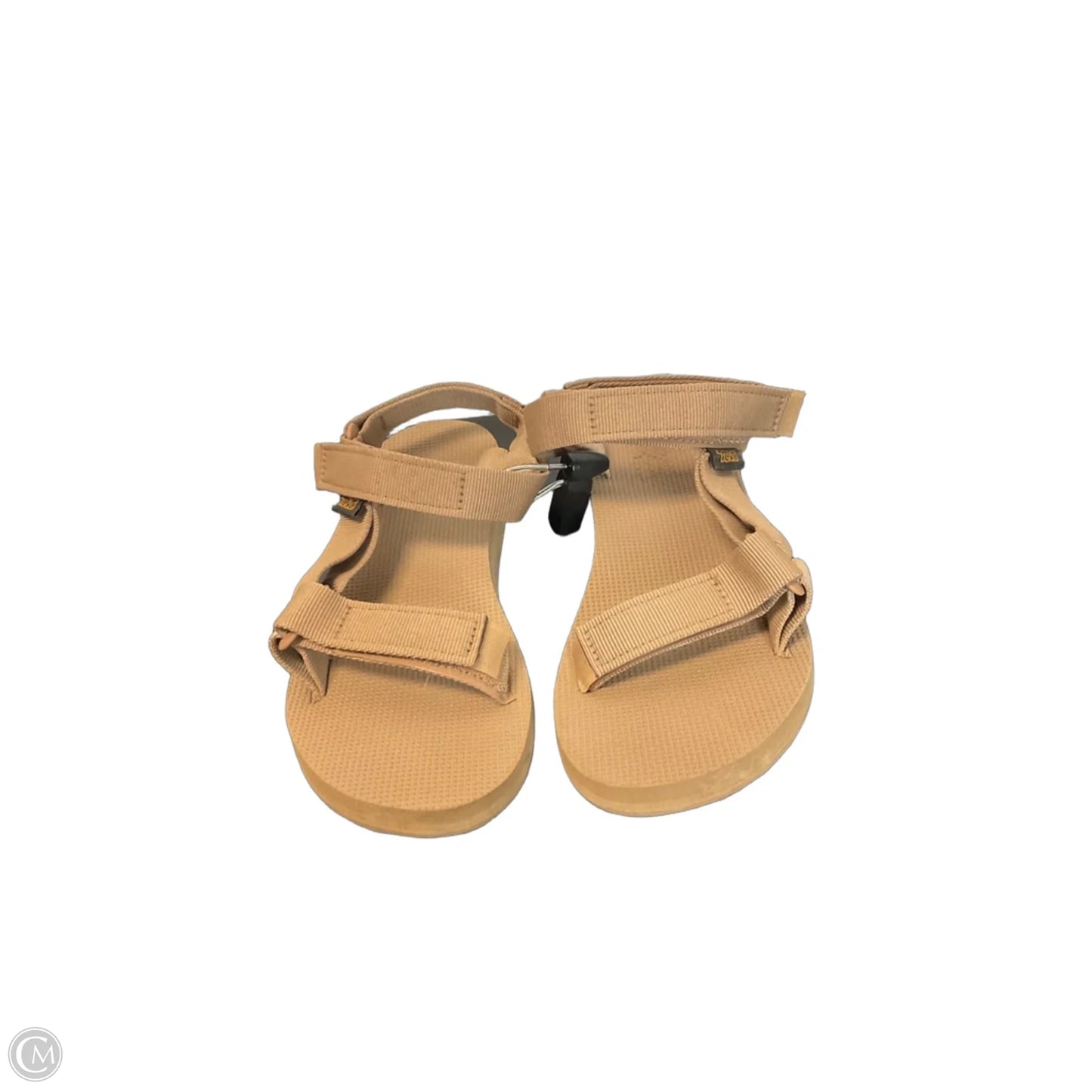 Sandals Flats By Teva In Tan, Size: 5