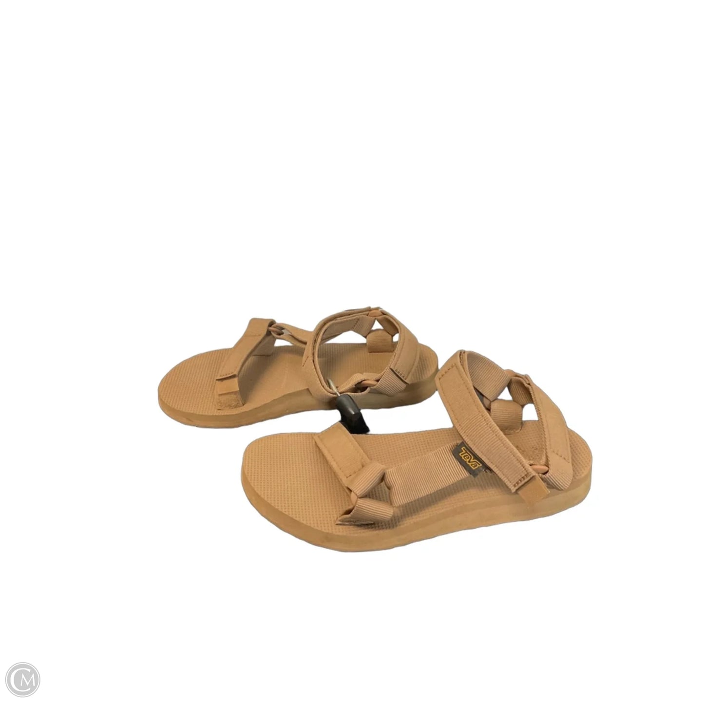 Sandals Flats By Teva In Tan, Size: 5