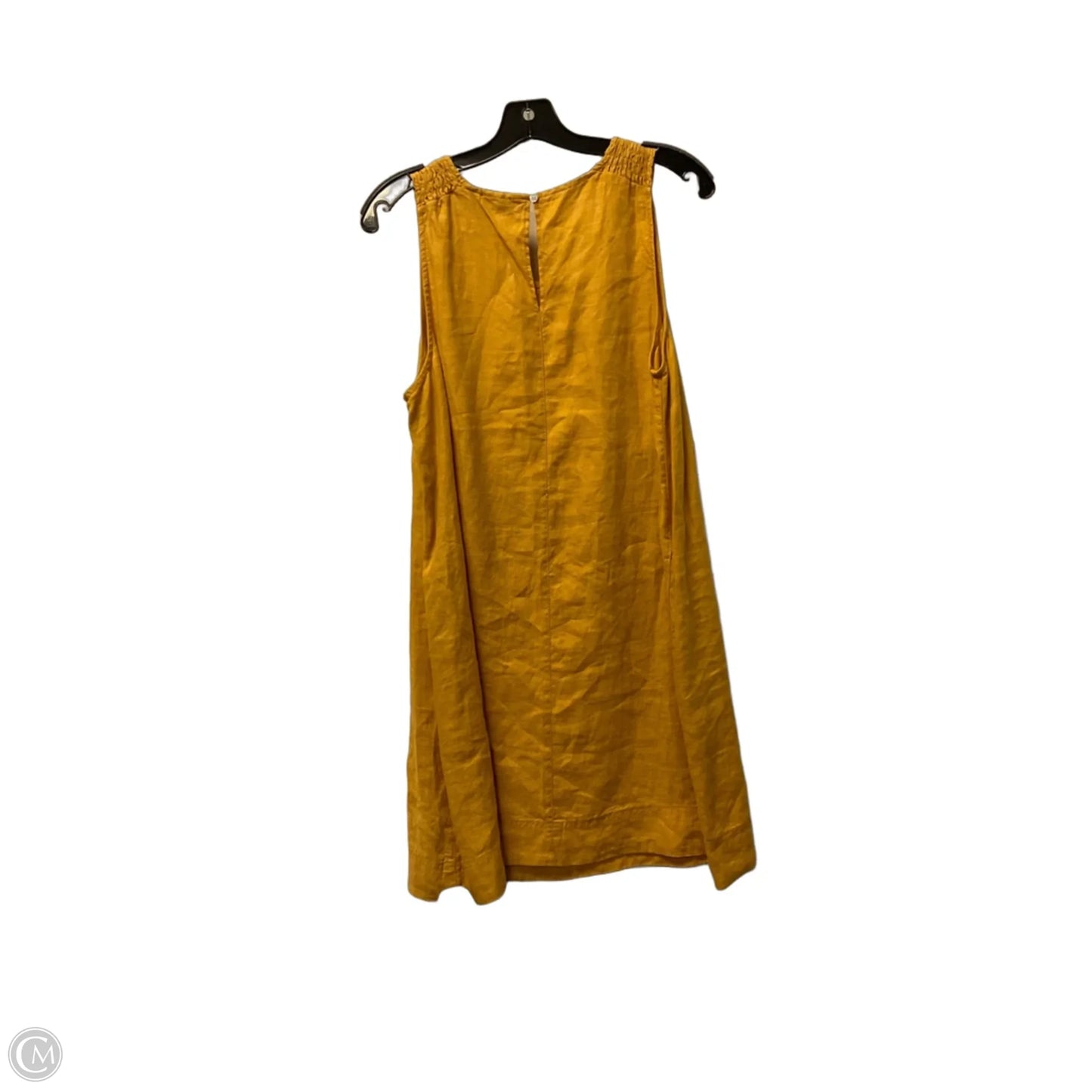 Dress Casual Short By Tahari In Yellow, Size: M