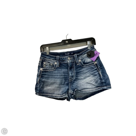 Shorts By Miss Me In Blue Denim, Size: 4
