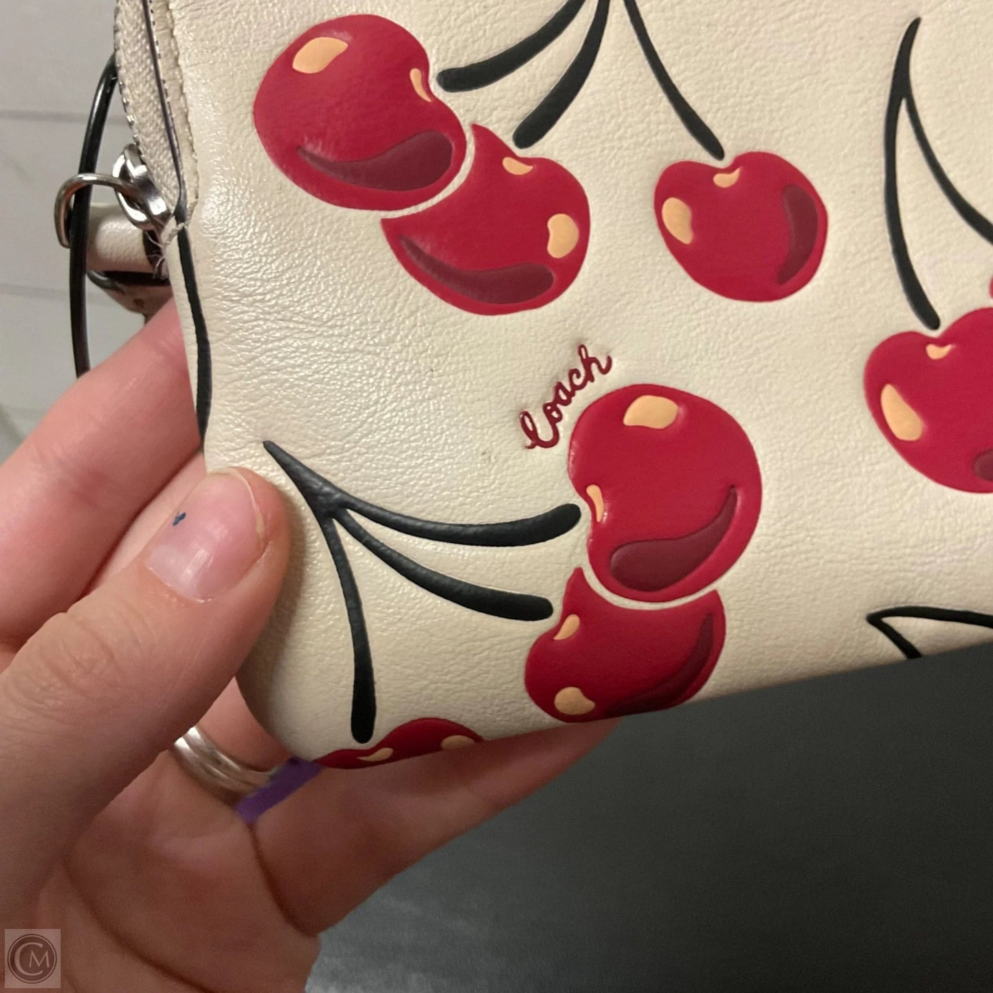 Wristlet Designer By Coach, Size: Small