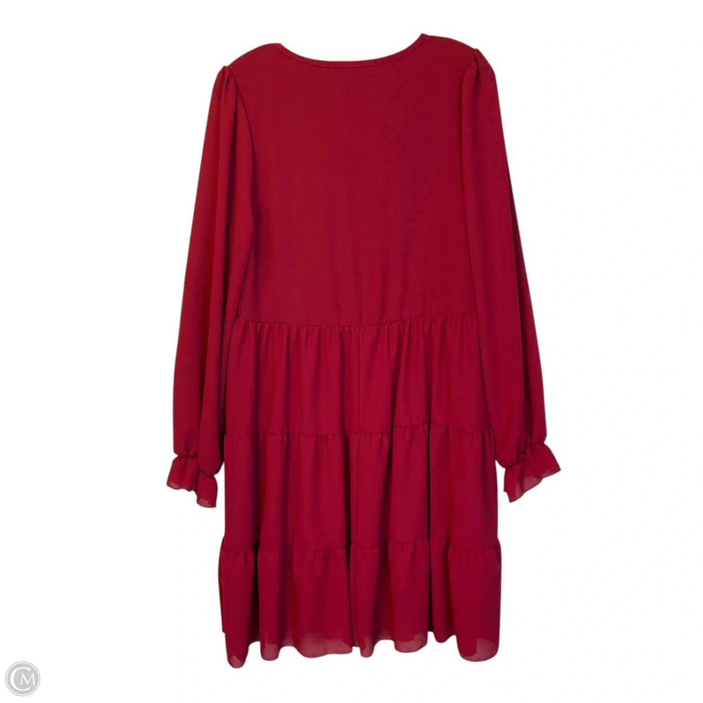 Dress Casual Midi By Haptics In Red, Size: S