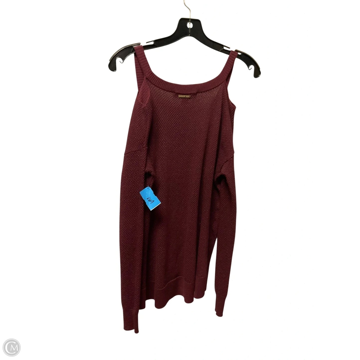 Top Long Sleeve By Michael By Michael Kors In Burgundy, Size: M