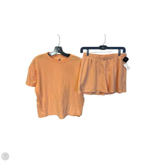 Lounge Set Shorts By Clothes Mentor In Orange, Size: S