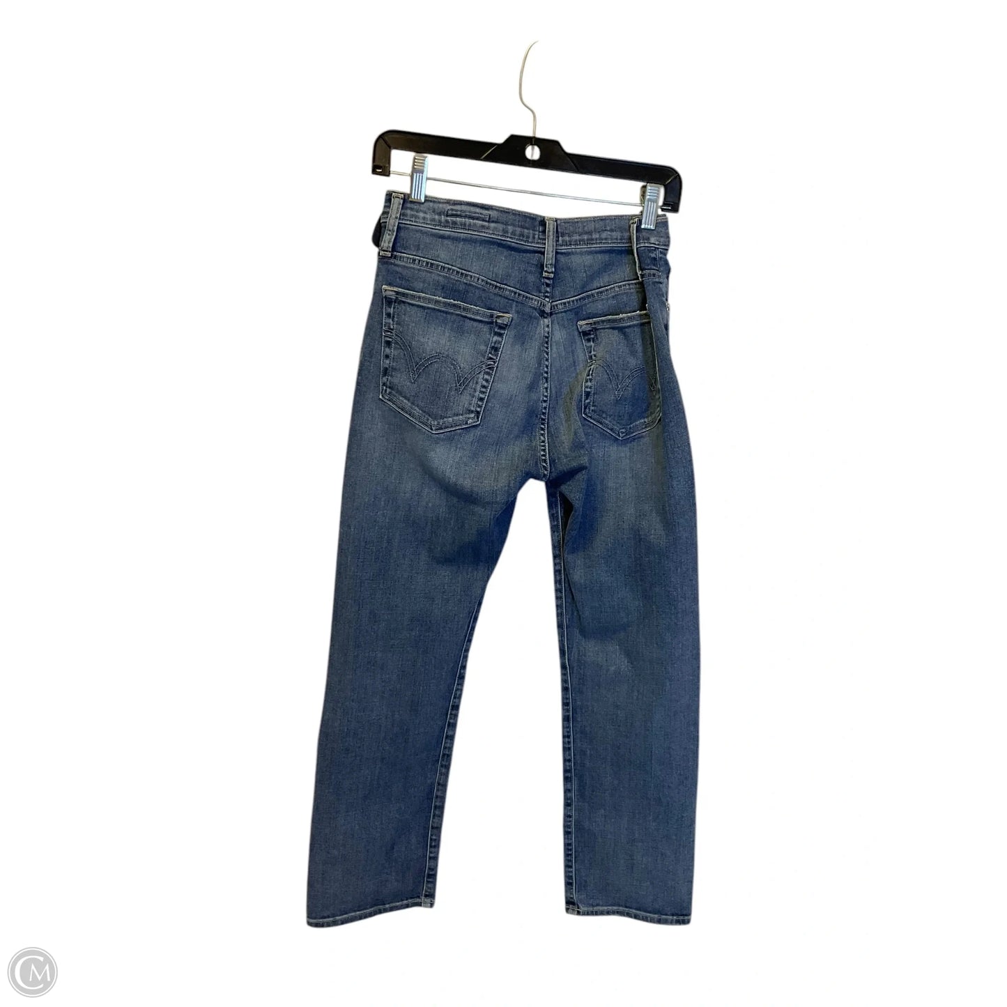 Jeans Straight By Edwin In Blue Denim, Size: 4