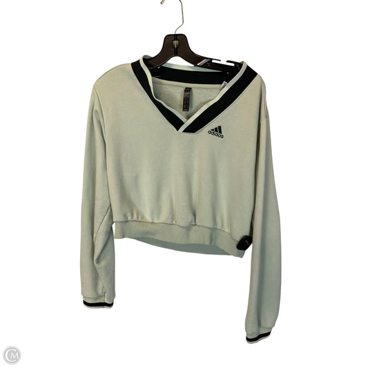 Sweatshirt Crewneck By Adidas In Green, Size: Xs
