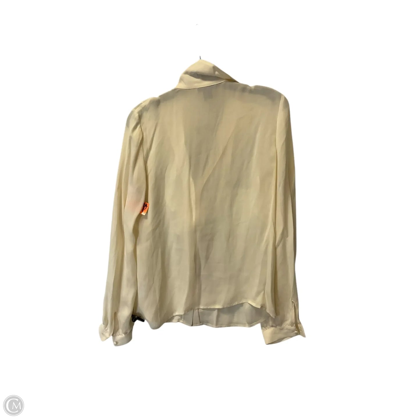 Top Long Sleeve By Paige In Cream, Size: M