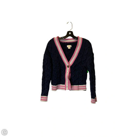 Sweater Cardigan By Maeve In Blue, Size: S