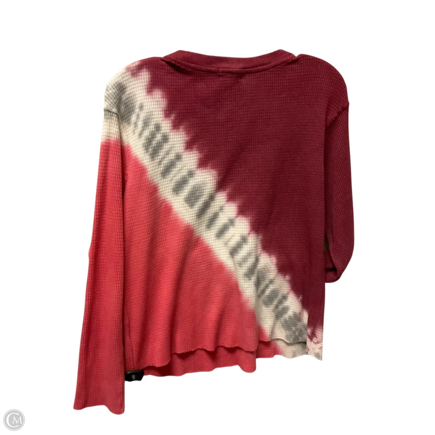 Top Long Sleeve By T.la In Tie Dye Print, Size: M