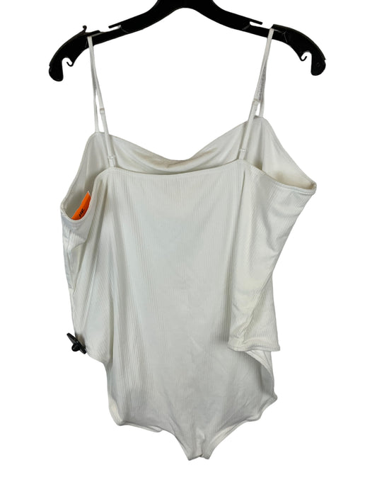 Dalia Off White Sleeveless Bodysuit – JO+CO