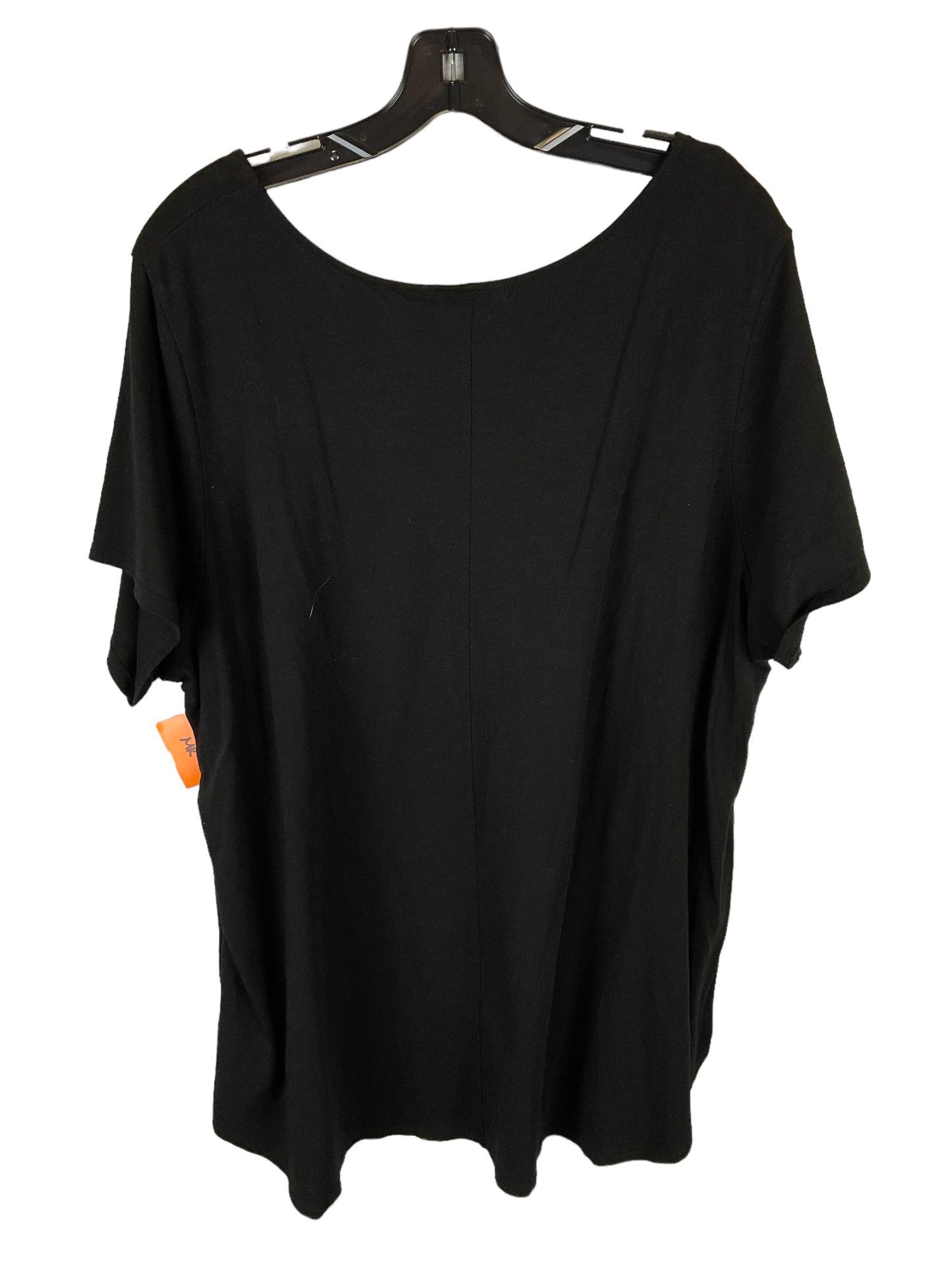 Top Short Sleeve By Tahari By Arthur Levine  Size: 3x