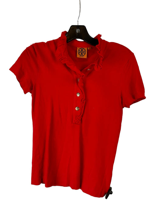 Top Short Sleeve Designer By Tory Burch  Size: Xs