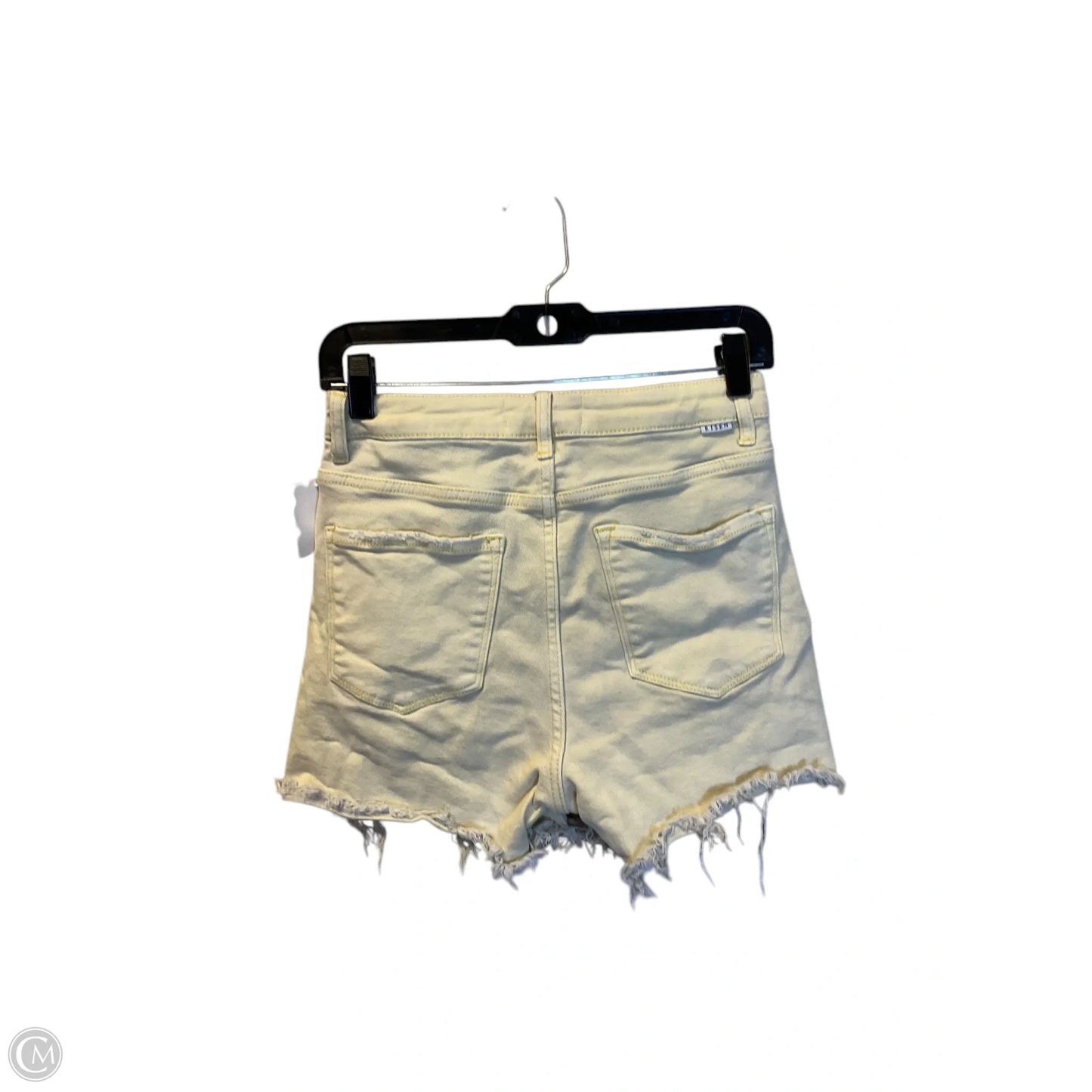 Shorts By Risen In Yellow Denim, Size: M